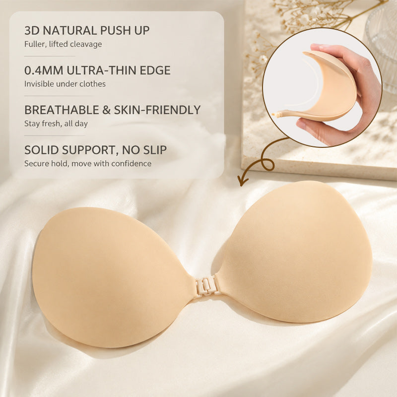 💖 3D-push-up-bh-tepelbedekkingen van massief siliconen: onzichtbare lift-bedekkingen! ✨