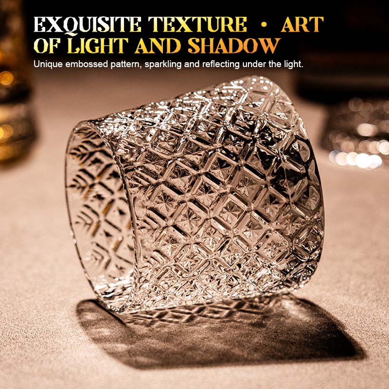 ✨ Luxe Draaiend Whiskyglas · Crystal Spin-serie