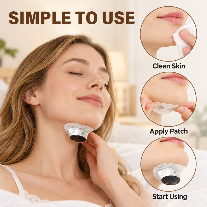 😴💤Dual-Pulse Anti-Snoring Throat Massager