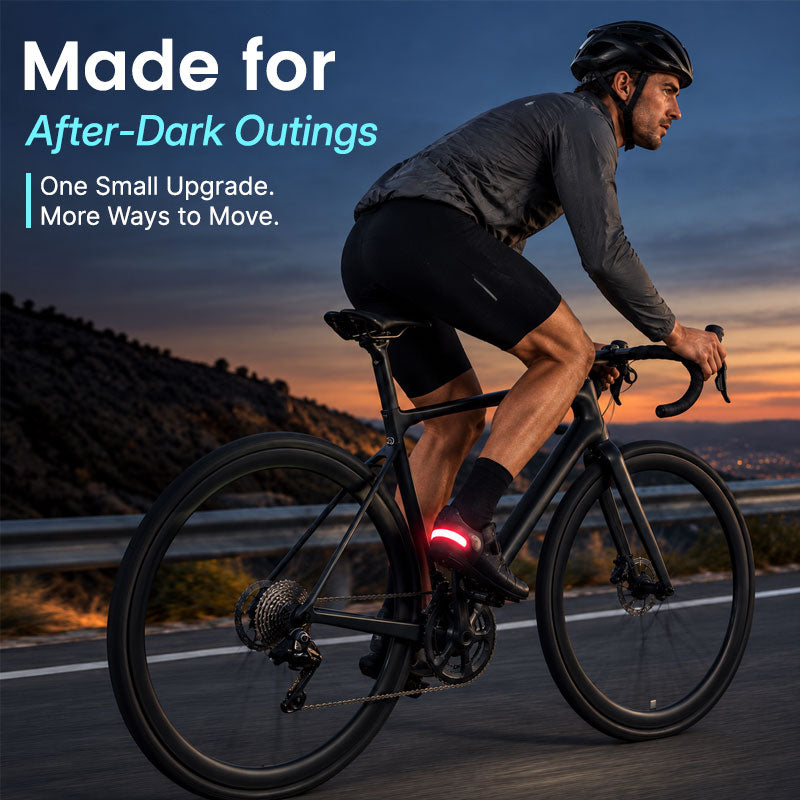 👟 LED Hielverlichting voor Schoenen – Zichtbaarheid bij Hardlopen & Wandelen ✨