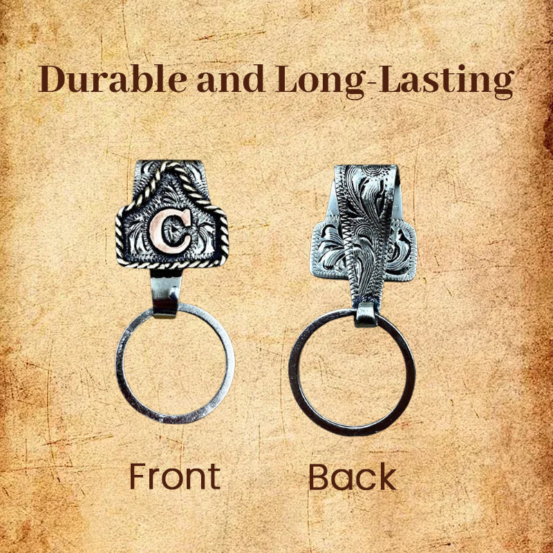 Vintage brief sleutelhanger