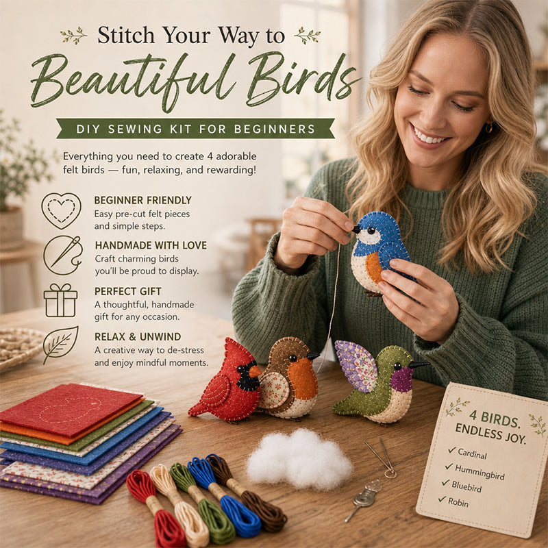 🧸Zet alles even opzij, ontspan en borduur je eigen Pocket Friend! 🧵✨