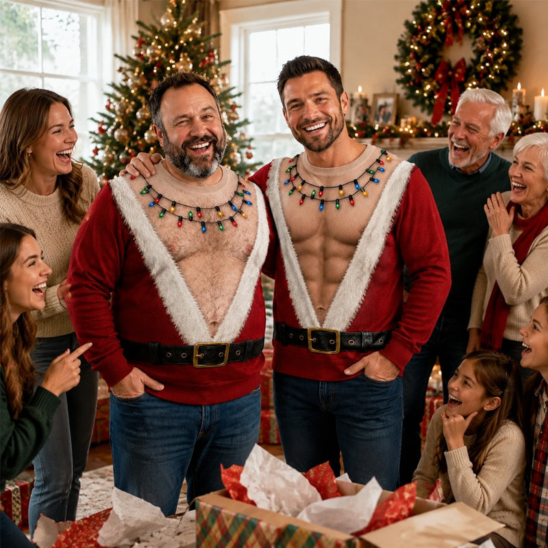 🎅 Santa Kerstshirt — feestelijk, grappig, onmisbaar