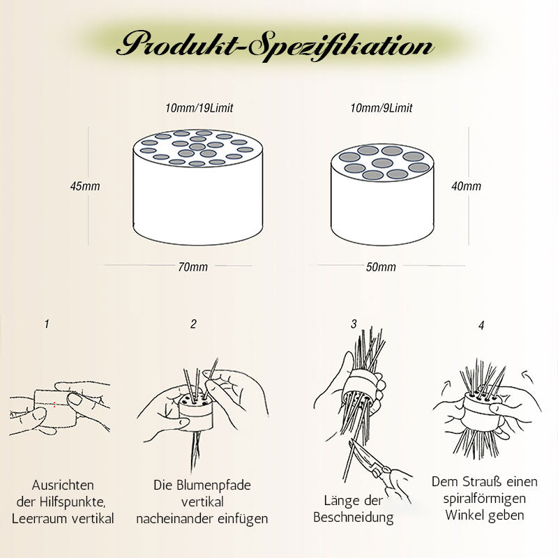 🎄Valentijnsdagaanbiedingen - 49% KORTING🎄Spiraalvormige Ikebana-stamhouder