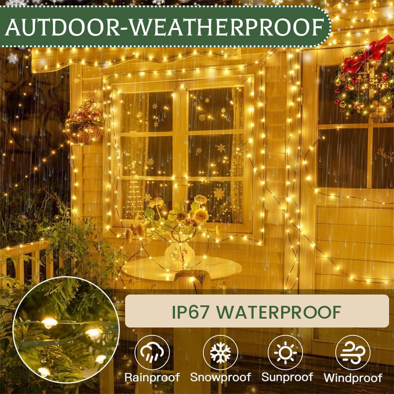 🌧️ Waterdichte USB Sfeerlamp – Perfect voor Binnen & Buiten 🏡