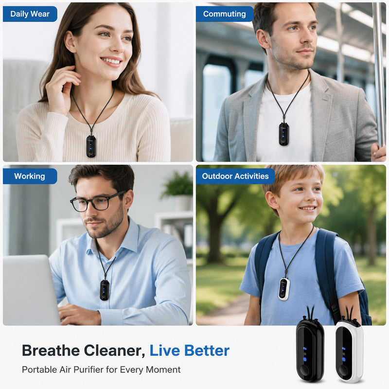 Mini Neck-Worn Air Purifier