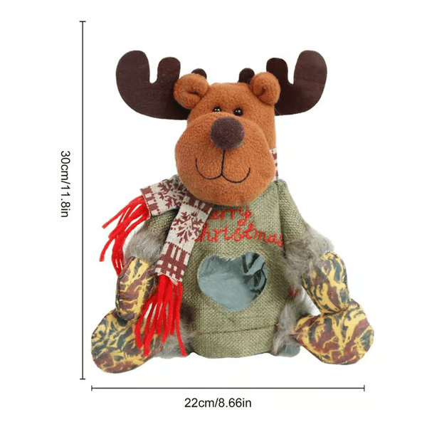 🎉Bereid je van tevoren voor op Kerstmis 🎉Kerstcadeautassen met ritsontwer