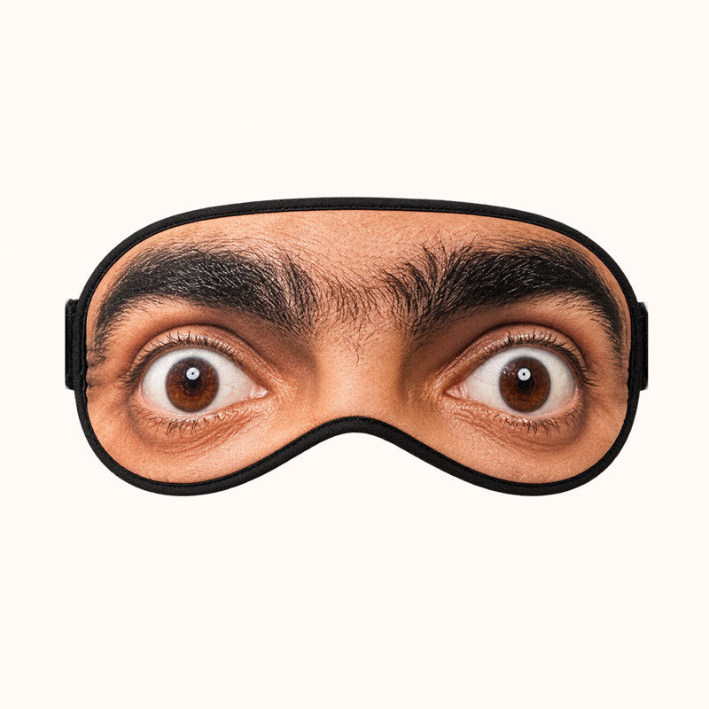 😂 Grappig Slaapmasker met Open Ogen 😳💤