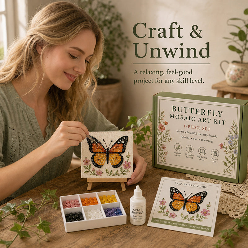 🎨Maak thuis schitterende mozaïekkunst! ✨Jouw perfecte creatieve uitje zonder scherm! 🧘