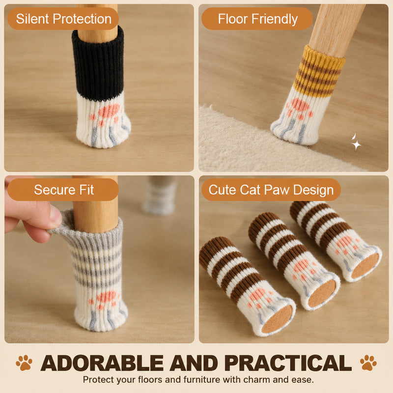 🐾 Kattenpoot meubelbeschermers — stil & schattig