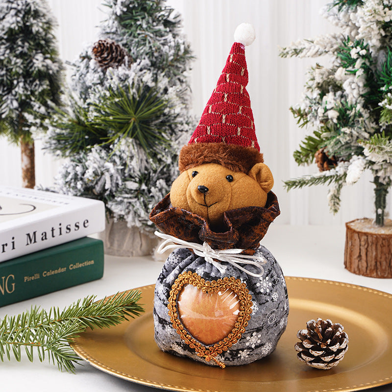 🎉Bereid je van tevoren voor op Kerstmis 🎉Kerstcadeautassen met ritsontwer