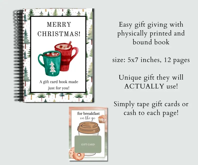 🎄📚 Kerst Cadeaubonnenboek — 💝 Een cadeau dat altijd goed is