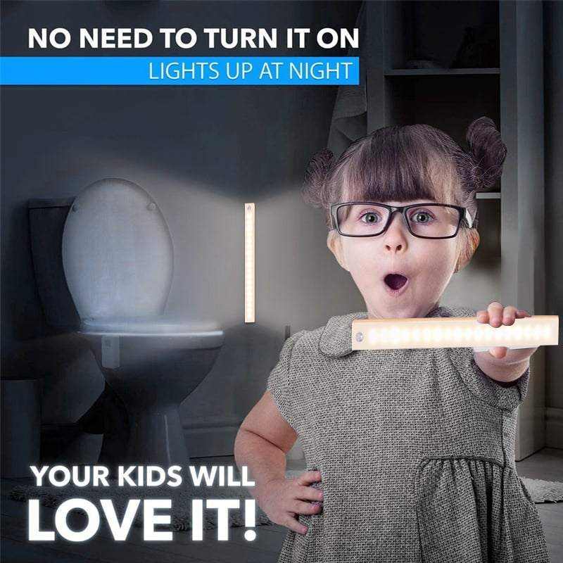 🔥Tijdelijk aanbod - oplaadbare LED-lamp, geen stoten nodig, slimme sensor, magnetisc