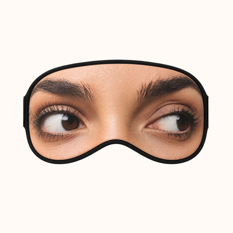 😂 Grappig Slaapmasker met Open Ogen 😳💤