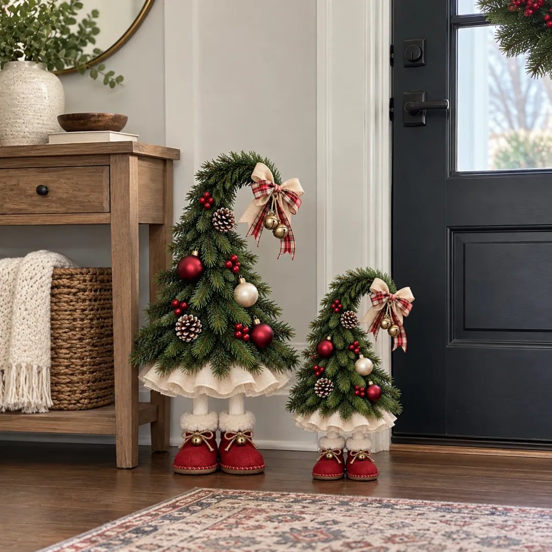 🧝 Speelse Kerstelf Boomdecoratie