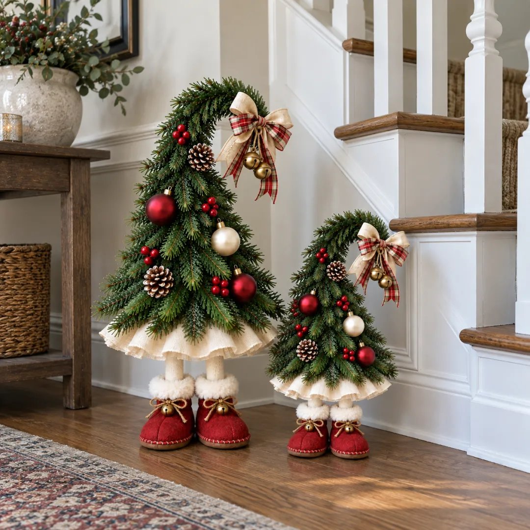 🧝 Speelse Kerstelf Boomdecoratie