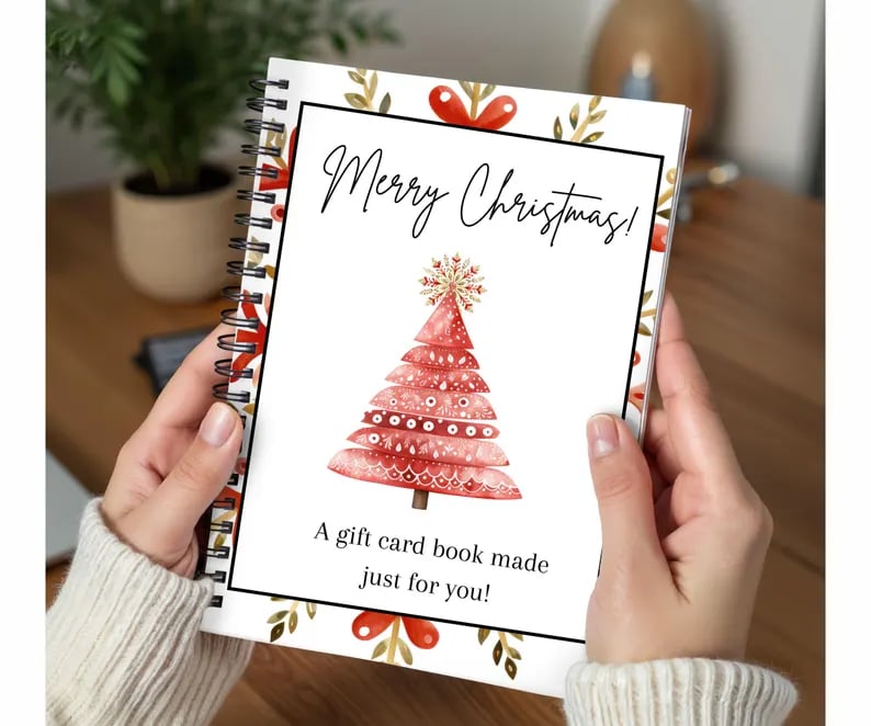 🎄📚 Kerst Cadeaubonnenboek — 💝 Een cadeau dat altijd goed is
