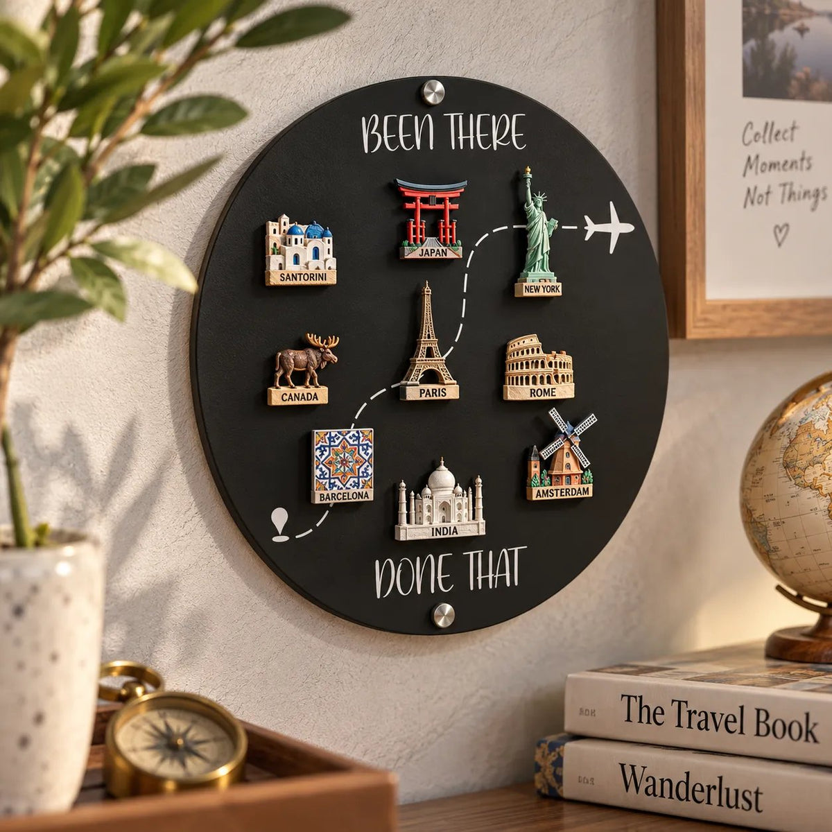 🌎✨ Reis Magneetbord — Elke Magneet Heeft een Verhaal. Elke Reis Verdient een Plek 💕