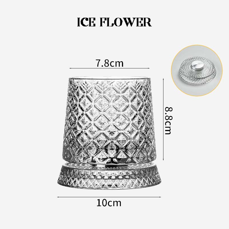 ✨ Luxe Draaiend Whiskyglas · Crystal Spin-serie