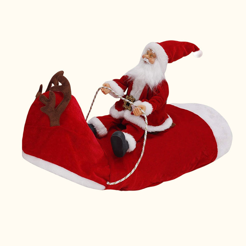 🎅 Santa Rider — feestelijke kerstoutfit voor je hond