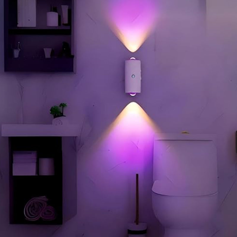 Smart Motion Sensor Wandlamp — Oplaadbaar RGB & Warm Licht — 16 Kleuren