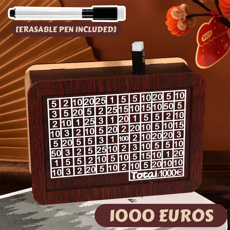 🔥Houten digitale spaarpot