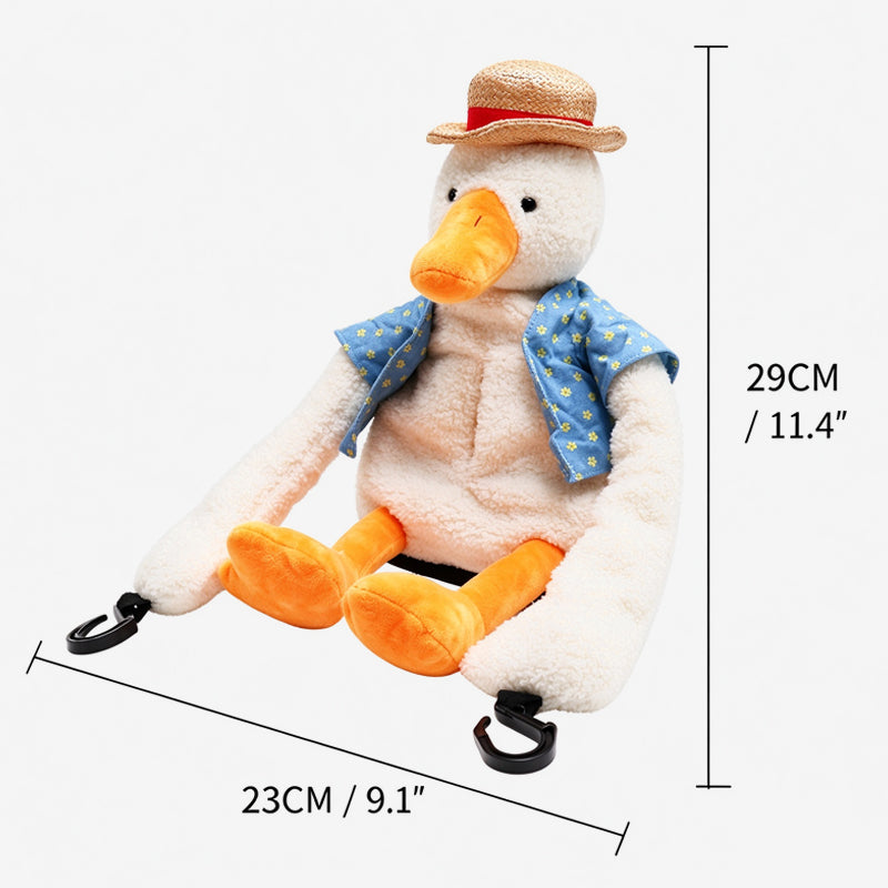 🦆 Grappige Eend Tissuebox Cover – Voor in de Badkamer of Keuken ✨