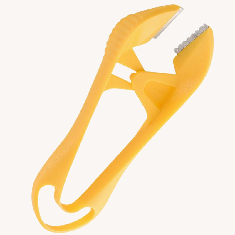 🧄 Handmatige Knoflookpeller — getande bek en knijphendel voor eenvoudig pellen