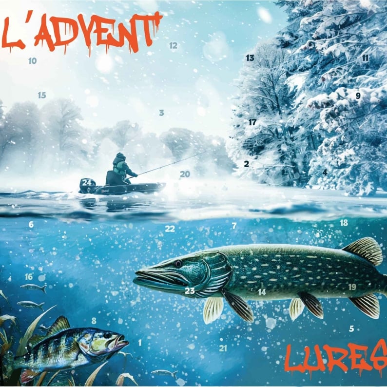 🎣 24 dagen vol visverrassingen – Het ultieme kerstcadeau voor vissers