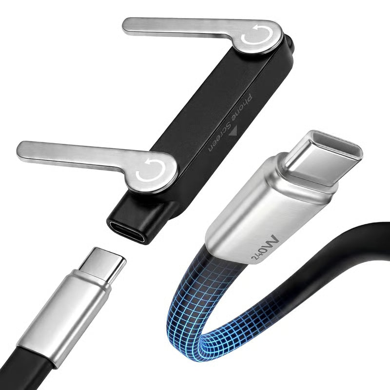 🔥 Sneloplaadkabel met afneembare standaard — nu 50% korting