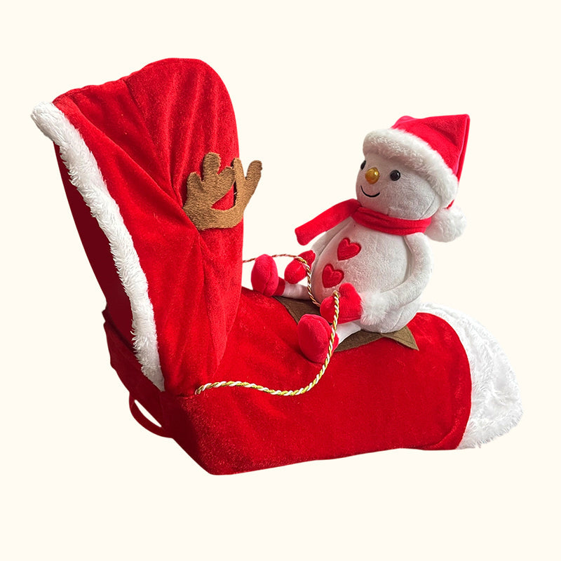 🎅 Santa Rider — feestelijke kerstoutfit voor je hond