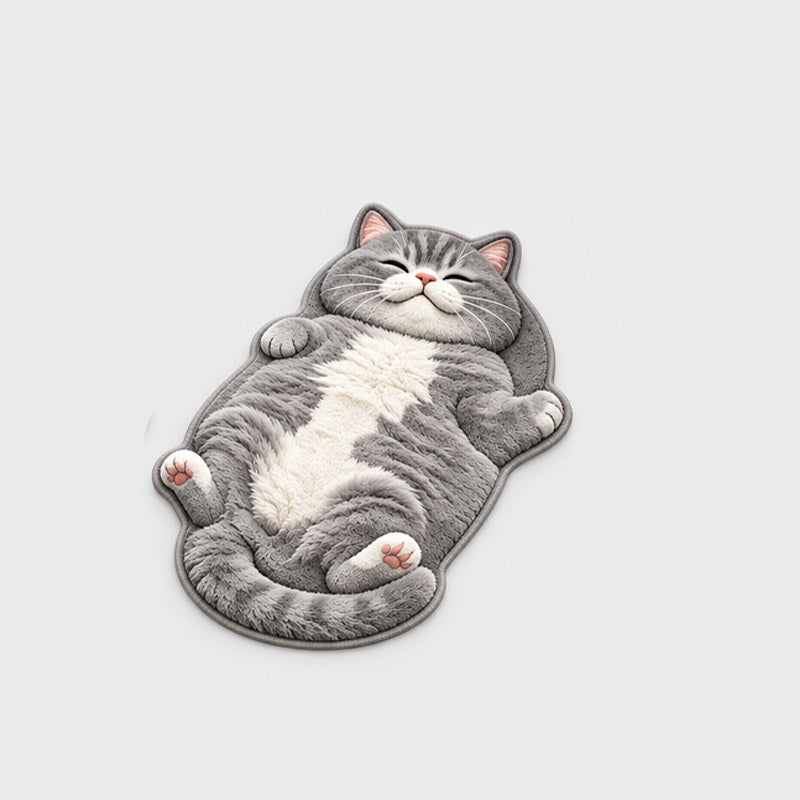 🐱 Dikke Cyperse Katvormige Mat 🤎