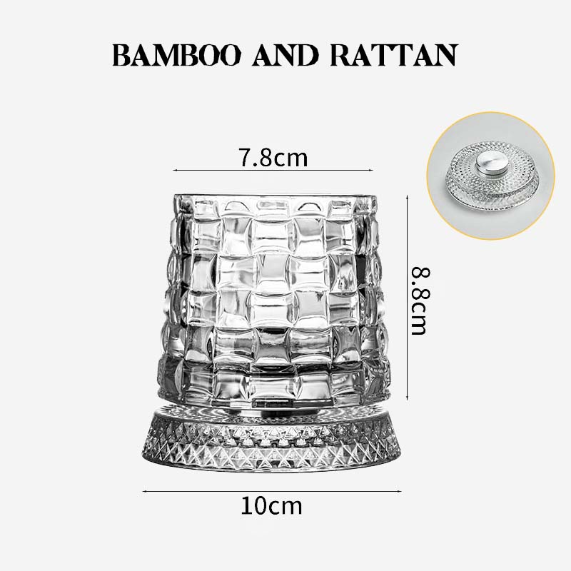 ✨ Luxe Draaiend Whiskyglas · Crystal Spin-serie