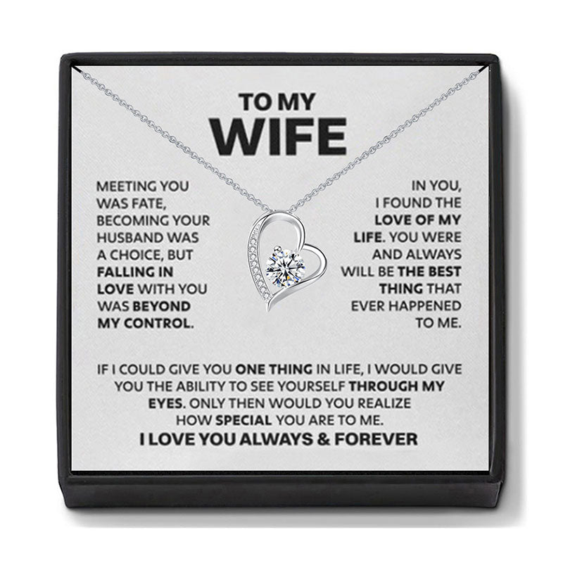 👪Aan mijn dochter – Ketting “Hart van liefde”