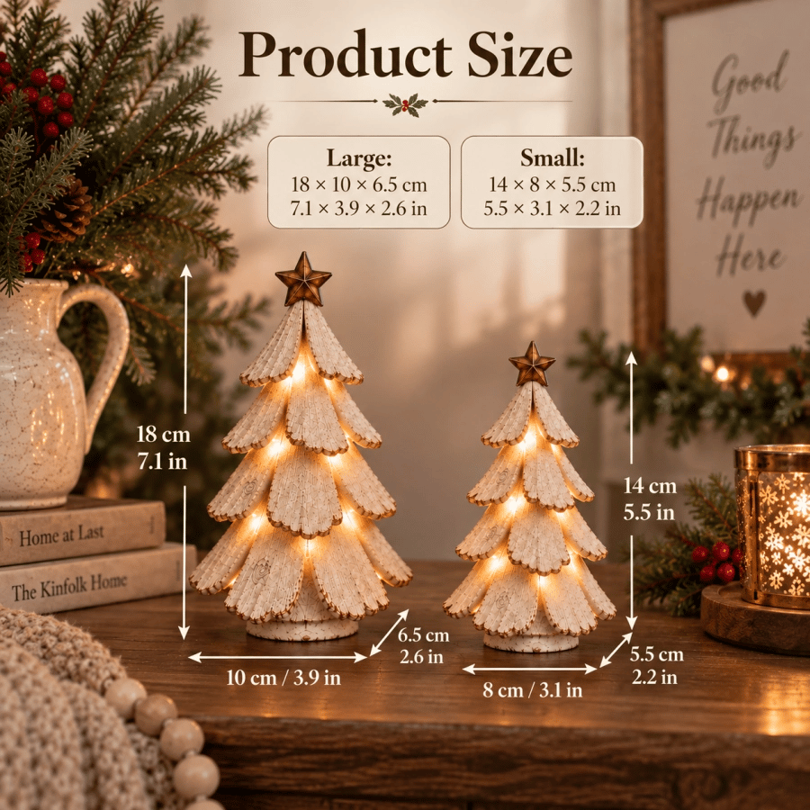 🔥 Nog slechts 5 stuks op voorraad tegen deze prijs!✨:Vintage LED Kerstboom – Breng Nostalgie Tot Leven! 🎄