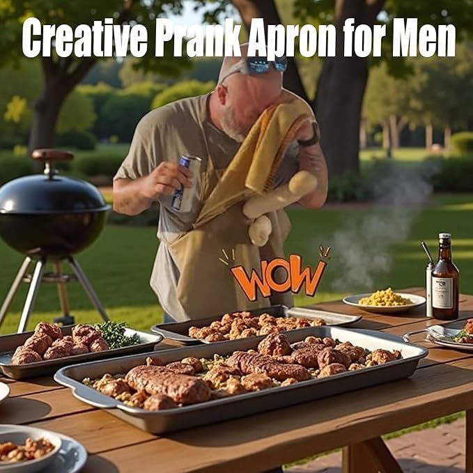 🔥 ‘Chef-kok’-schort — Het barbecuecadeau dat niemand ziet aankomen