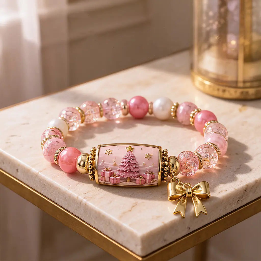 ✨🎄 Beperkte Kersteditie — Kralenarmbandenset met Kerstverhaal 🎁