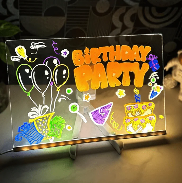 💥 LAATSTE DAG: 49% KORTING! 🎨 Lichtgevend LED Tekenbord voor Kinderen ✨