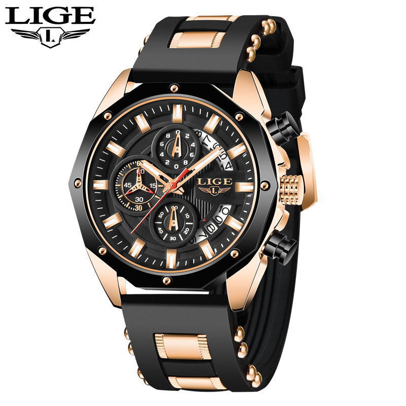 ⌚ Heren Waterdicht Sport Horloge — 50% korting ⚡