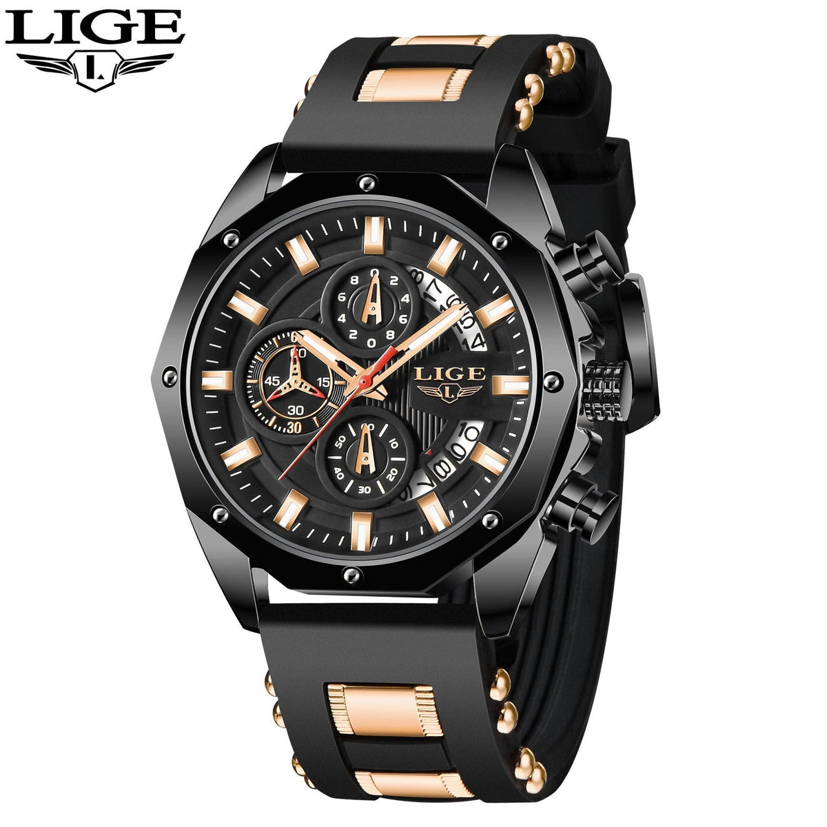 ⌚ Heren Waterdicht Sport Horloge — 50% korting ⚡