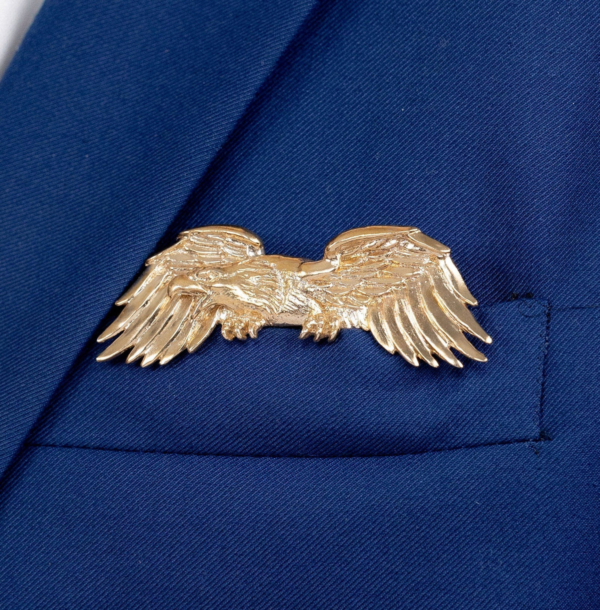 🐊✨ Sculpturaal Dieren Metalen Pochetzakdoek