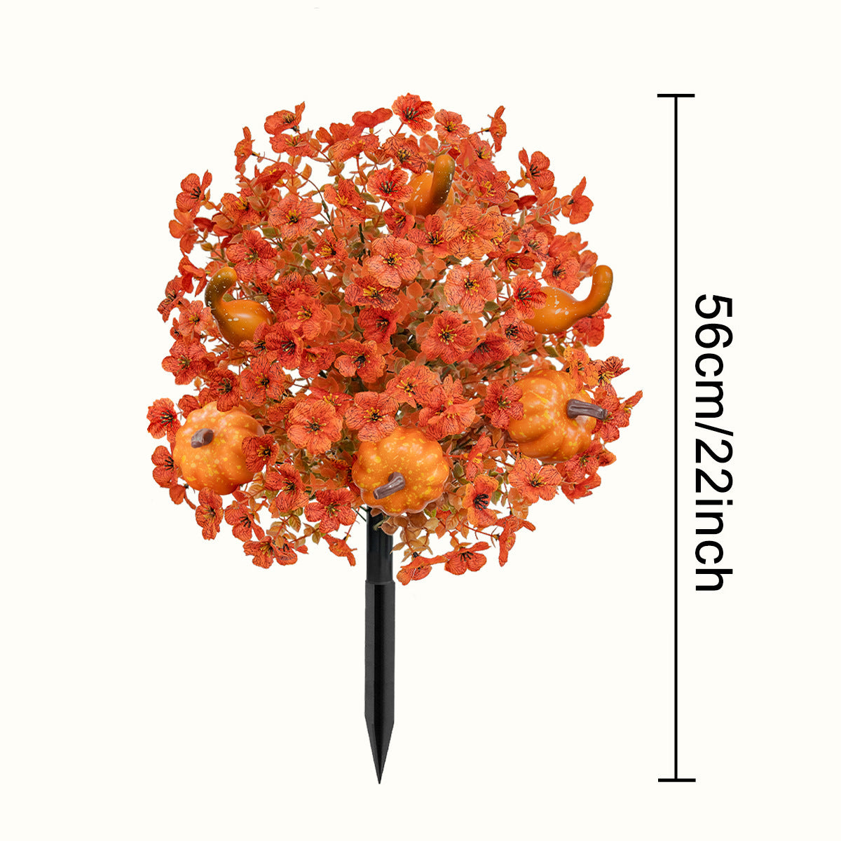 🔥Kunstmatige Herfstpompoenen op Tuinprikker
