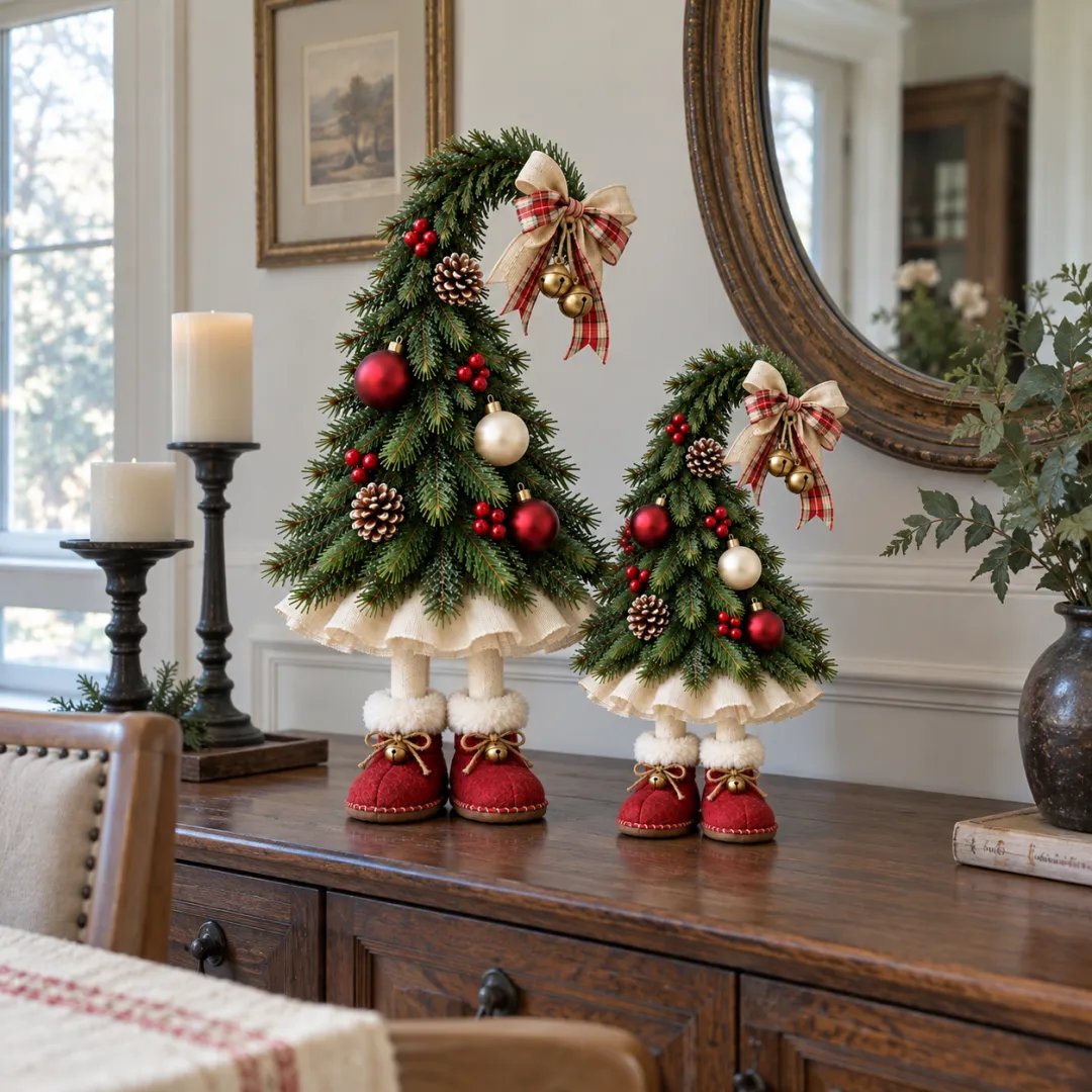 🧝 Speelse Kerstelf Boomdecoratie