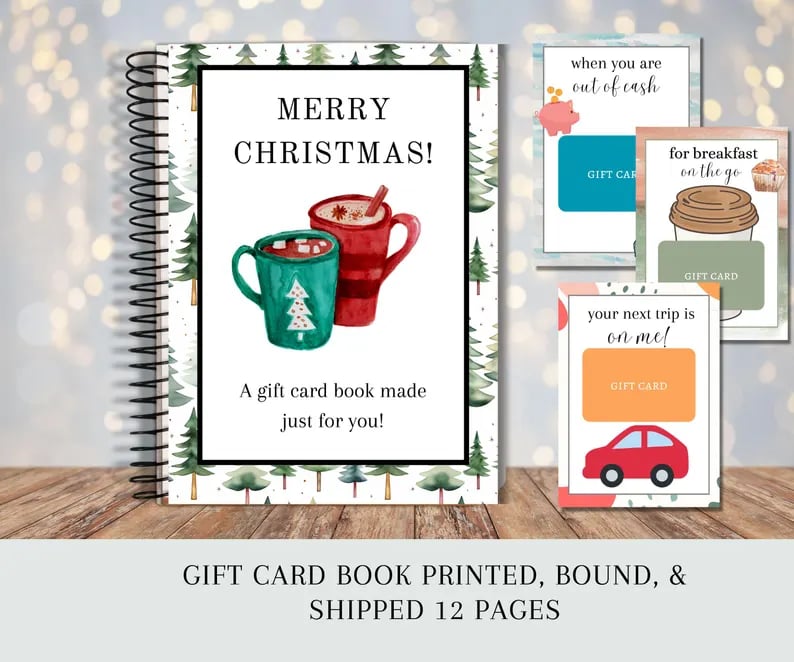 🎄📚 Kerst Cadeaubonnenboek — 💝 Een cadeau dat altijd goed is
