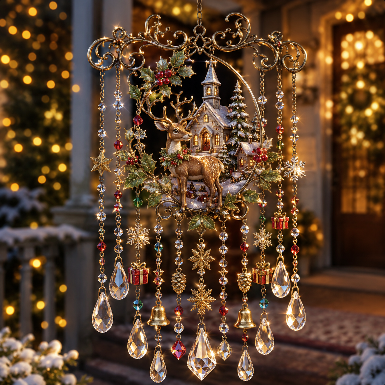 🎁LAATSTE DAG — TIJDELIJKE AANBIEDING: 49% KORTING! Betoverende kerstwindgong