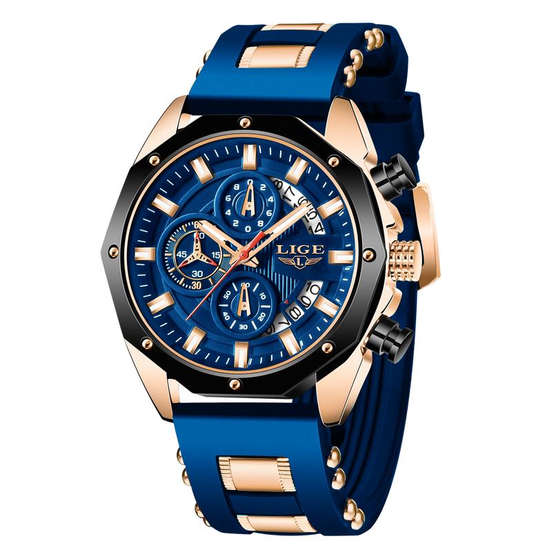 ⌚ Heren Waterdicht Sport Horloge — 50% korting ⚡