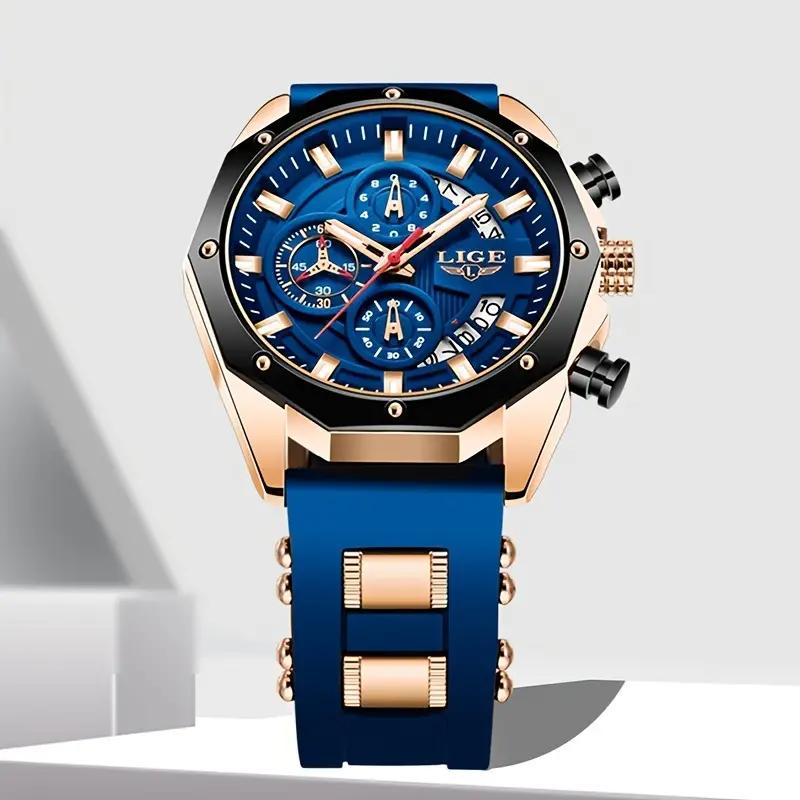 ⌚ Heren Waterdicht Sport Horloge — 50% korting ⚡