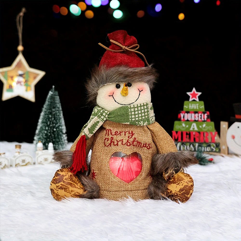 🎉Bereid je van tevoren voor op Kerstmis 🎉Kerstcadeautassen met ritsontwer