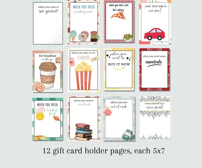 🎄📚 Kerst Cadeaubonnenboek — 💝 Een cadeau dat altijd goed is