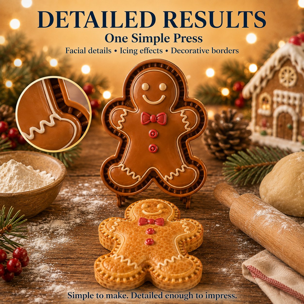 🎄 Kerst mini taartvormen – 8 ontwerpen 🎁